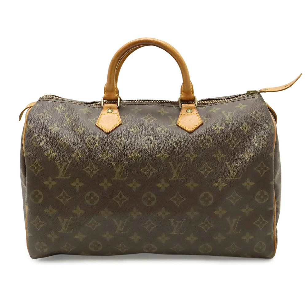 LOUIS VUITTON Monogram Speedy Handbag Boston Bag Travel